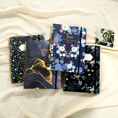 উচ্চ স্থায়িত্ব এক রঙের ব্যক্তিগতকৃত নোটবুক কাস্টমাইজযোগ্য