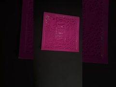 উৎসবের জন্য সৃজনশীল কাটা শুভেচ্ছা কার্ড উচ্চ শেষ উপহার কার্ড কাস্টমাইজ করুন