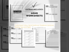 কাস্টমাইজড কালার স্পাইরাল হার্ডকভার নোটবুক হার্ডকভার বাঁধাই টাইপ এবং কাগজ