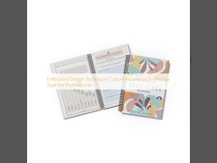 পেশাদারদের জন্য ভিনটেজ স্টাইলের কাস্টম নোটবুক