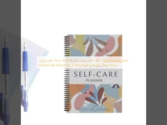 এ৫ স্পাইরাল হার্ডকভার নোটবুক দিয়ে আপনার শিল্পী যাত্রা উন্নত করুন