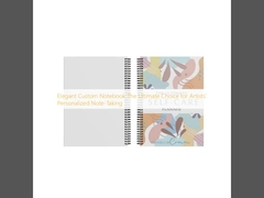 মার্জিত কাস্টম নোটবুক: শিল্পী এবং ব্যক্তিগত নোট লেখার জন্য চূড়ান্ত পছন্দ