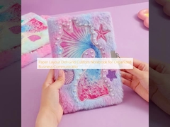 কাগজের বিন্যাস ডট-গ্রিড কাস্টমাইজড নোটবুক, সুসংগঠিত ব্যবসায়িক যোগাযোগের জন্য