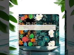 লোগো প্রিন্টিং A5 স্পাইরাল হার্ডকভার নোটবুক, ব্যক্তিগতকরণ বিকল্প এবং ডট-গ্রিড কাগজের বিন্যাস সহ