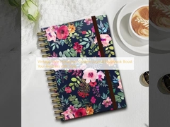 ভিনটেজ স্টাইলের হার্ডকভার কাস্টম জার্নাল নোটবুক: স্টাইলের সাথে আপনার ব্যবসা বাড়ান