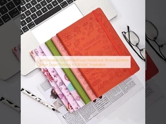 কাস্টমাইজযোগ্য স্পাইরাল হার্ডকভার নোটবুক ব্যক্তিগতকরণ বিকল্প শিল্পী'দের অনুপ্রেরণার জন্য লোগো প্রিন্টিং
