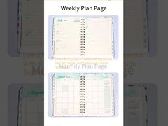 100 পৃষ্ঠার এবং এমবসড ডিজাইনের কৌশল সহ আচ্ছাদিত রুলিং স্পাইরাল হার্ডকভার নোটবুক