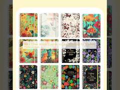 ব্যবসায়িক পেশাদারদের জন্য কালো কভার আর্টিস্টিক কাস্টম জার্নাল নোটবুক