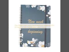 একটি বিষয় পৃষ্ঠা বিন্যাস স্পাইরাল হার্ডকভার নোটবুক, আকার ৫.৮ x ৮.৩ ইঞ্চি, কাস্টমাইজযোগ্য রঙের বিকল্প