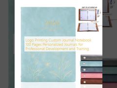 লোগো প্রিন্টিং কাস্টম জার্নাল নোটবুক 100 পৃষ্ঠা পেশাগত উন্নয়ন এবং প্রশিক্ষণের জন্য ব্যক্তিগতকৃত জার্নাল