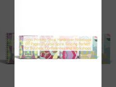 কাস্টম সর্পিল নোটবুক টেকসই হার্ডকভার
